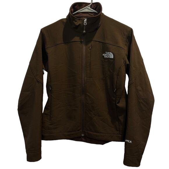 The North Face Women's Brown Apex Bionic Softshell Jacket Size Small - Picture 1 of 12